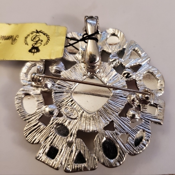 Premier Designs Hidden Gems Pin Brooch Enhancer NWT New Tags - Picture 3 of 5